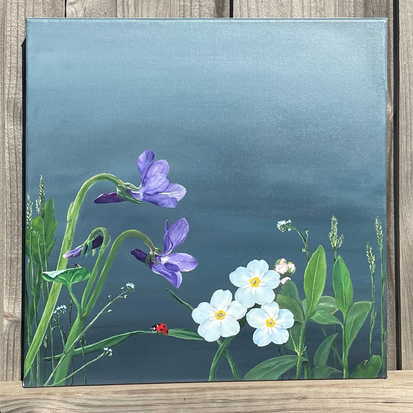 Blooming Blue | Original Painting