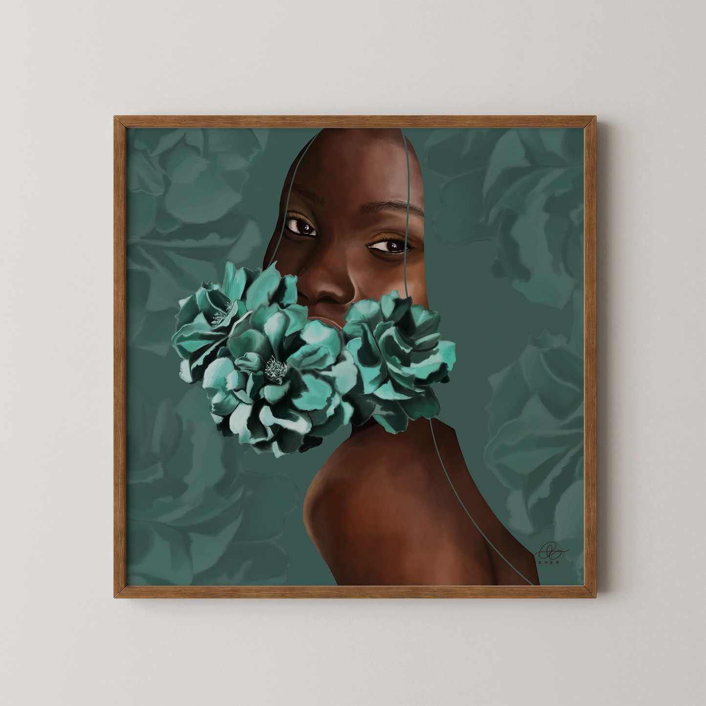 Unspoken Bloom - Fine Art Print